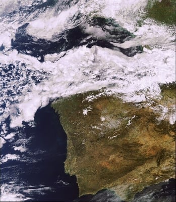 MERIS_8April2012_11_05_UTC_transmitted_Ka-band_large,0 MERIS image acquired on April 8th from Envisat of Spain and Portugal. Credits: ESA