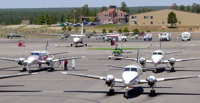 Grand Canyon aiport. Photo: NPS, public domain.