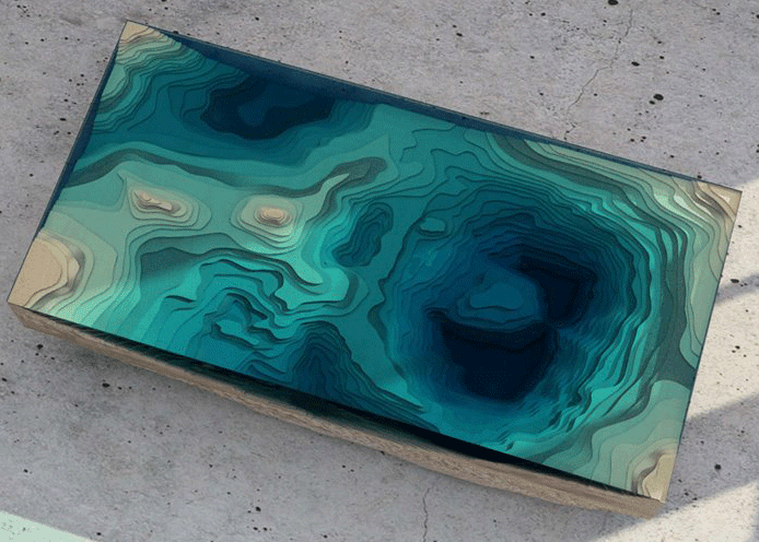 Topographical Tables - Geography as Art - Geography Realm