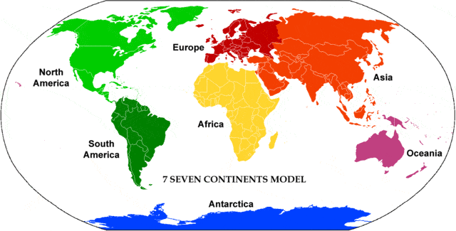 Geography Facts About The World s Continents Geography Realm
