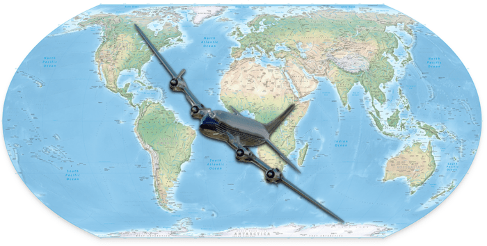 Base map: Equal Earth Physical Map, public domain