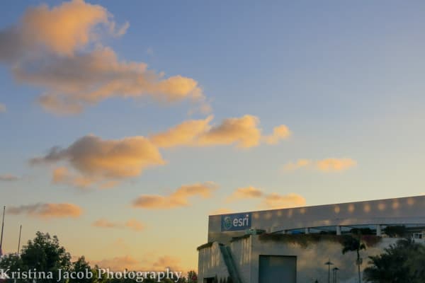 A beautiful sunset capped off a day at the 2015 Esri UC.