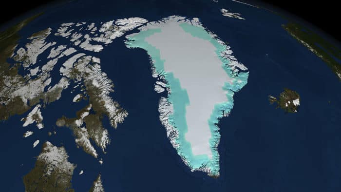 A view of Greenland