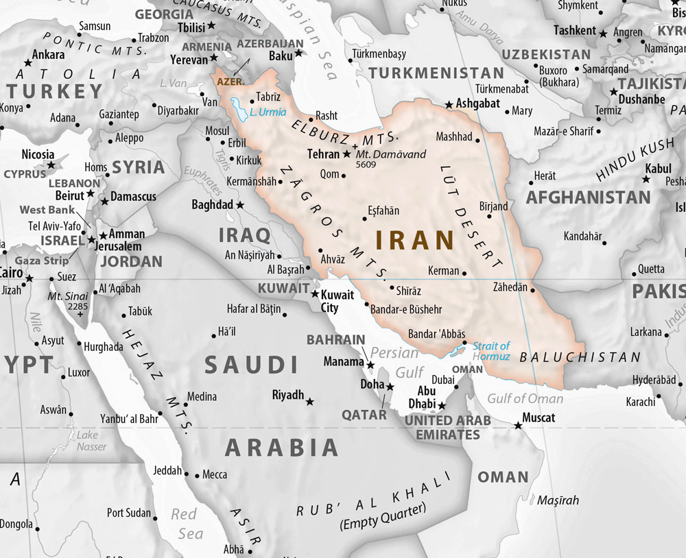 Physical Geography Facts About Iran Geography Realm Physical Geography Facts About Iran Geography Realm