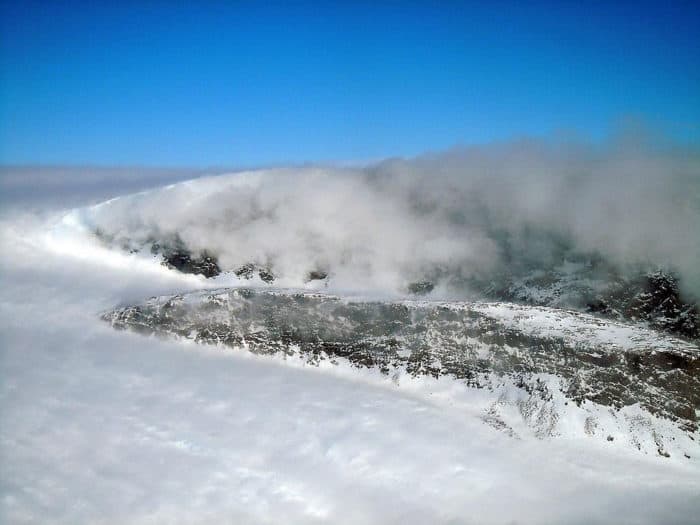 Windblown Snow. Image: NASA/Michael Studinger, public domain