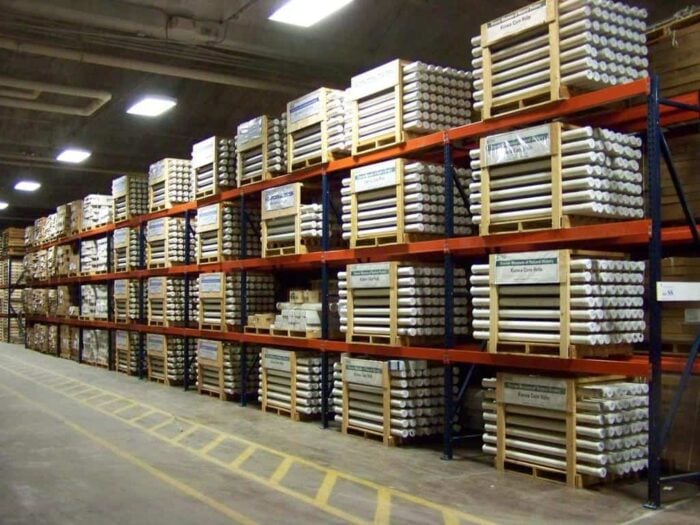 USGS Core Research Center warehouse.. Photo: USGS, public domain