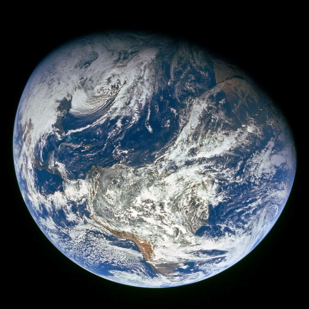 Earth View From Outer Space