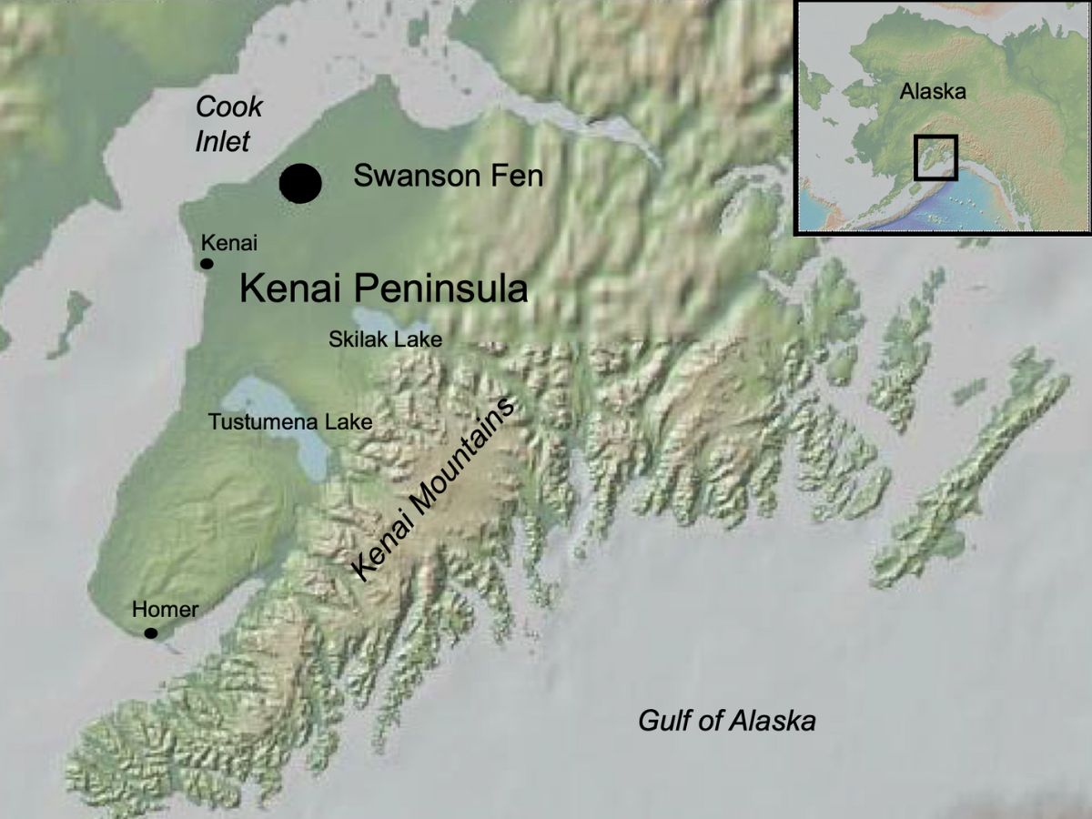 Geography Of Alaska Geography Realm Map Kenai Peninsula Nasa