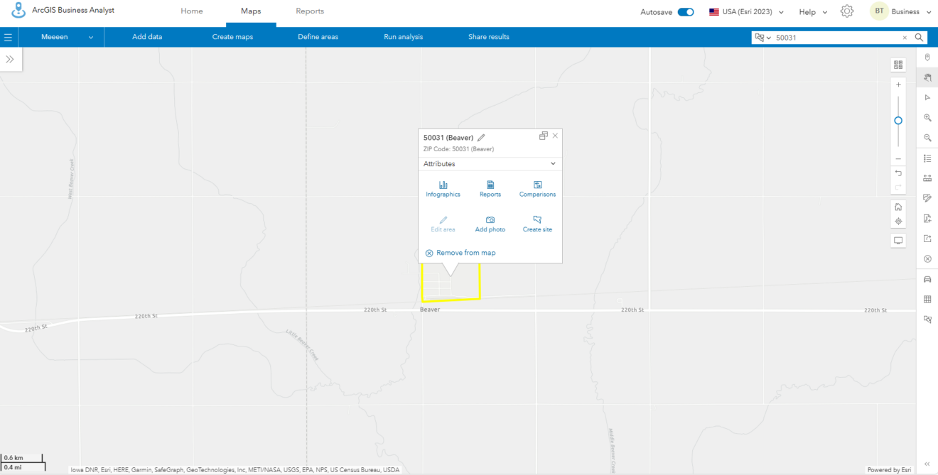 Getting Started with the ArcGIS Business Analyst Web App - Geography Realm