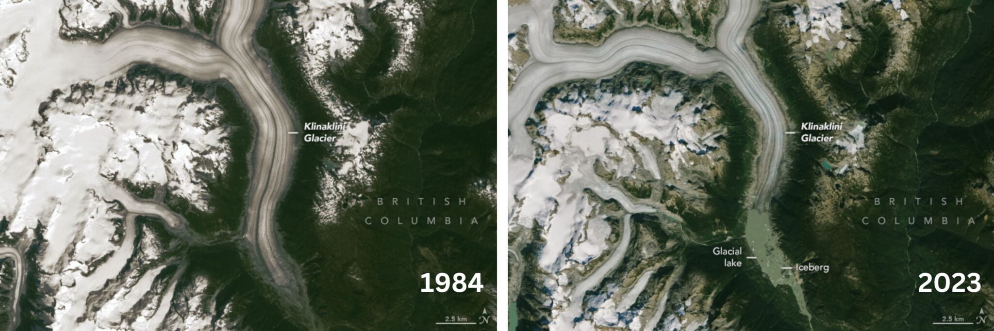 Mapping Glacier Loss in Western Canada - Geography Realm