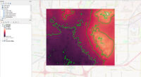 Using interpolation to create a surface layer with contours in QGIS ...